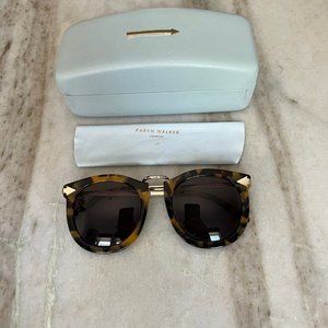Karen Walker Super Lunar Tortoise Sunglasses